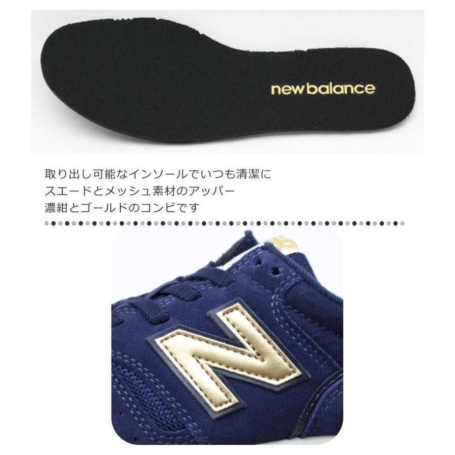 New Balance ニューバランス レディース スニーカー Wl373 ネイビーゴールド Nbwl373nvgd ミッキー靴店 通販 Yahoo ショッピング