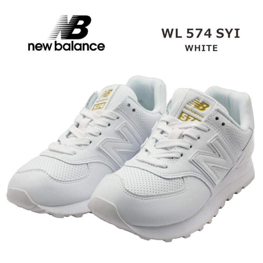 New Balance ニューバランス レディース スニーカー Wl574syi 0574 ホワイト Nbwl574wh ミッキー靴店 通販 Yahoo ショッピング