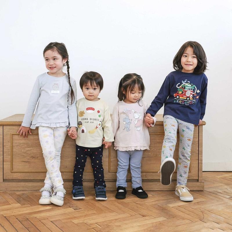 SLAP SLIP（スラップスリップ） 子供服 わくわく 男の子 長袖Tシャツ
