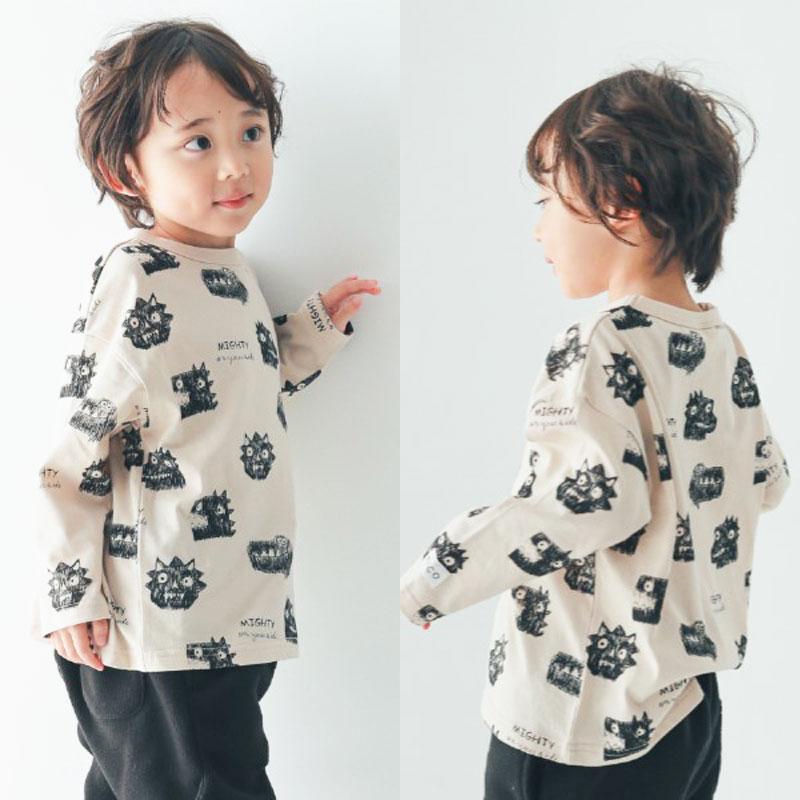 nicohrat（ニコフラート） 子供服 nico hrat 恐竜モンスター ロング
