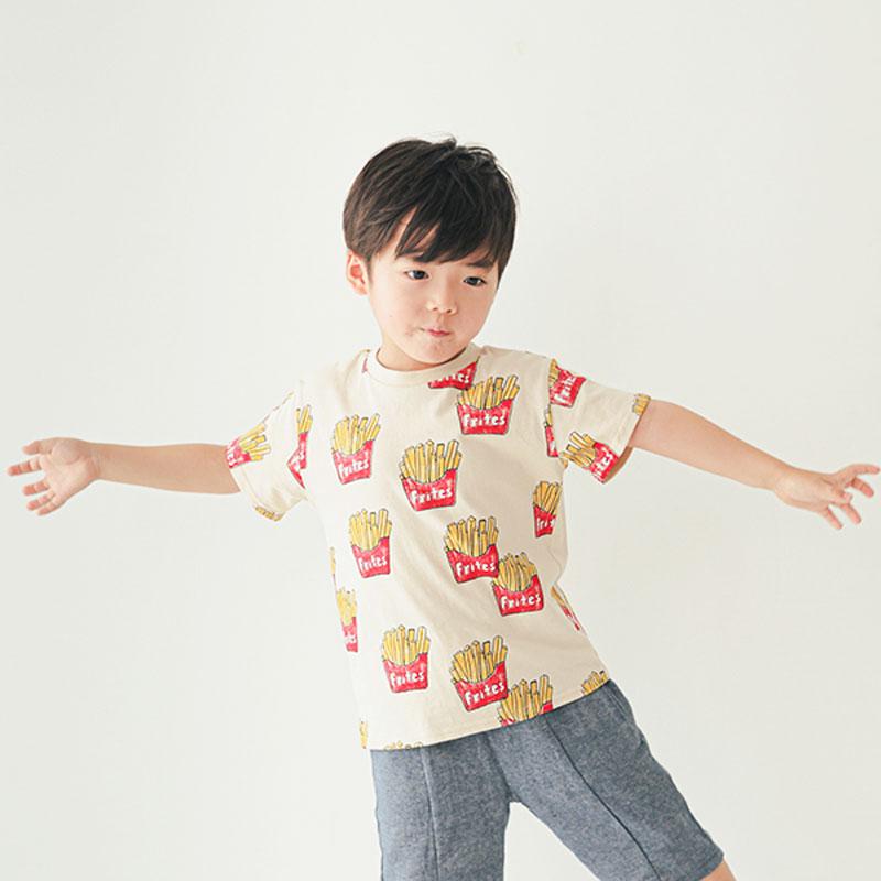 【写真投稿のみ】購入は別出品より　男の子1-4歳服 nicohrat（ニコフラート） 子供服 nico hrat ポテト Tシャツ キッズ