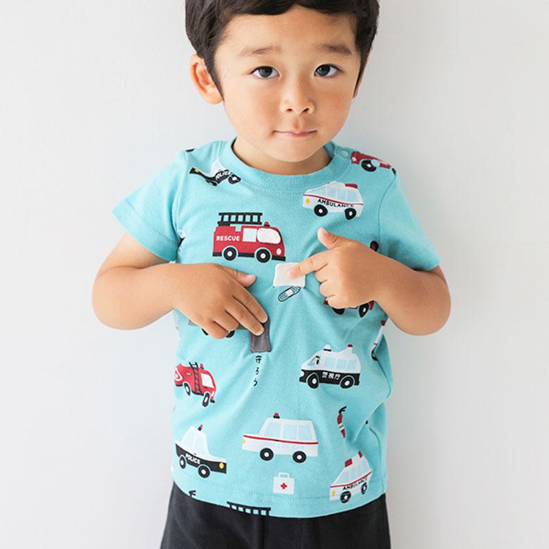 CHEEK ROOM（チークルーム） 子供服 働く車 Tシャツ キッズ 男の子