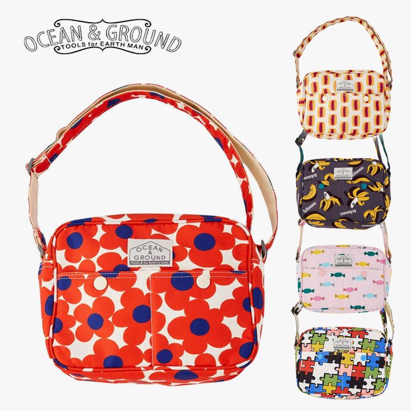 Ocean&Ground t総柄 ショルダーバッグ 入園 通園バッグ 幼稚園 Ocean&Ground t総柄 ショルダーバッグ 入園 通園バッグ 幼稚園