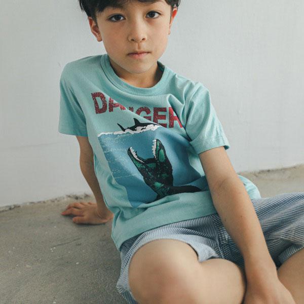Jeans-b 2nd（ジーンズベーセカンド） 子供服 DANGER Tシャツ 半袖