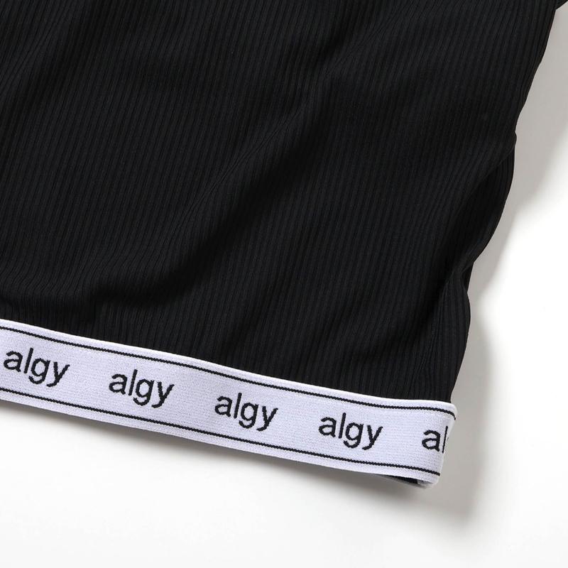 子供服 algy アルジー 無地リンガーT セット 4P 水着 キッズ 女の子 ジュニア スイム 水着 小学生 中学生 2026夏 爆買の画像