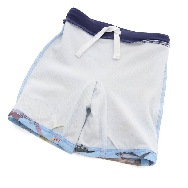 BIT'Z（ビッツ） 子供服 サメ図鑑 総柄 ボクサー水着 UVカット キッズ