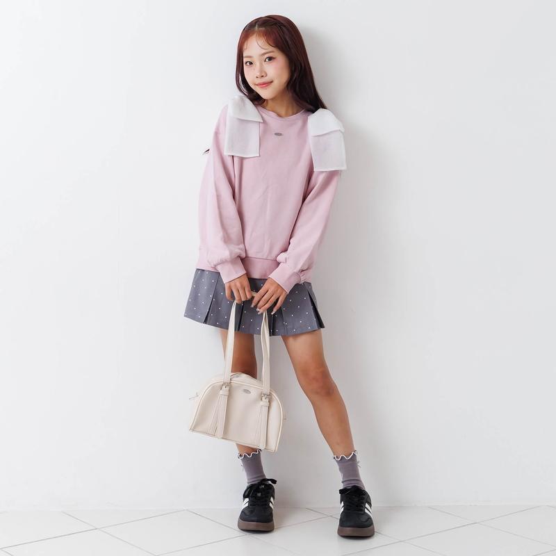 algy（アルジー） セール 子供服t algy 肩りぼん トレーナー女の子