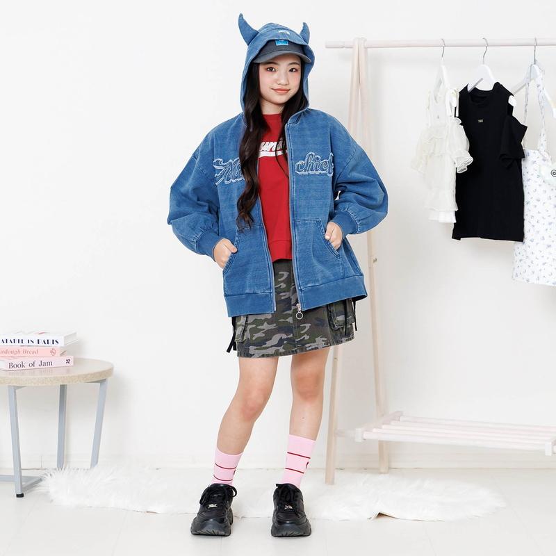 algy（アルジー） セール 子供服 アソート ロゴワッペン ロンT女の子