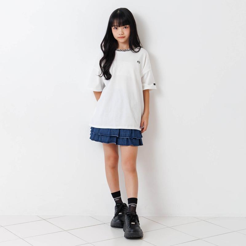 algy（アルジー） セール 子供服 柄使い BIG Tシャツ女の子 キッズ