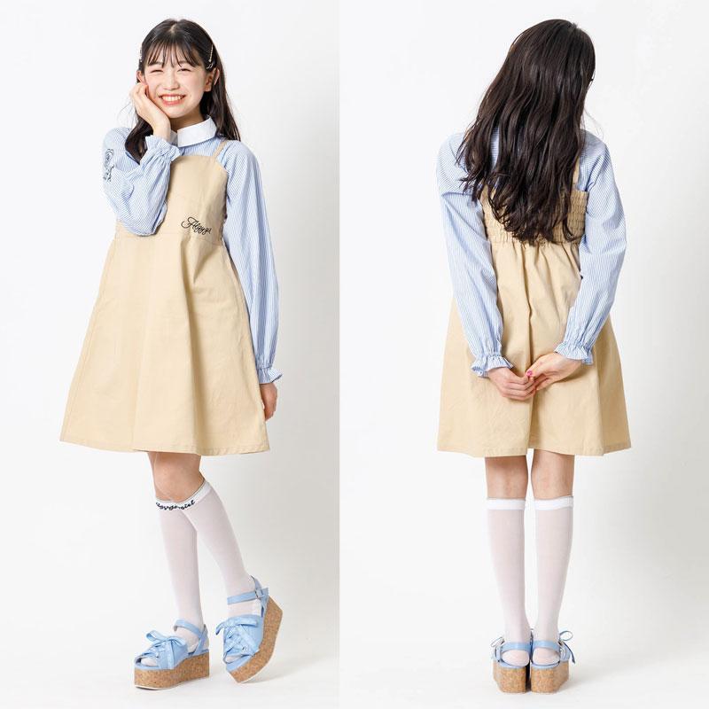 algy（アルジー） 子供服 シャツ＆キャミ ワンピ セット ワンピース