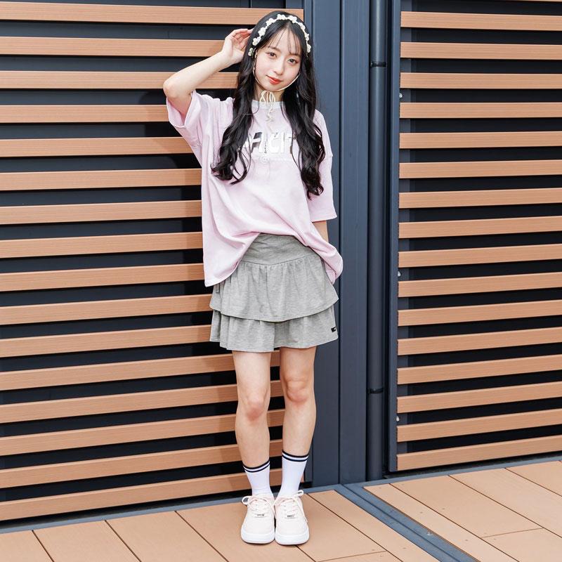 algy（アルジー） 子供服 ティアード ミニ スカパン キッズ 女の子