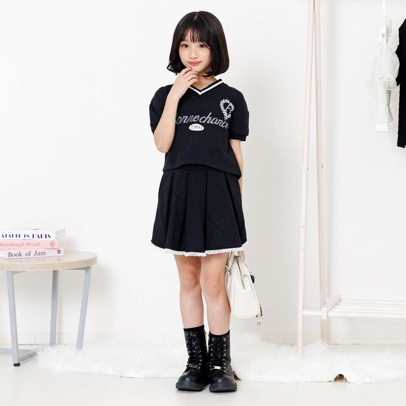 algy（アルジー） 子供服t algy ラメ ミニ裏毛 セットアップ キッズ