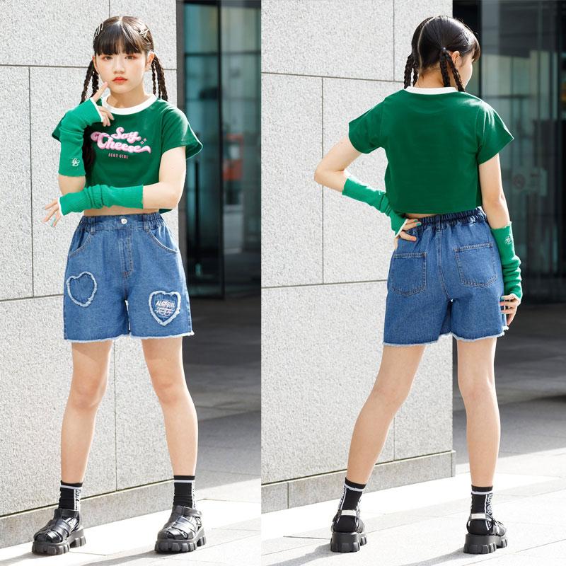 algy（アルジー） 子供服 タンタケ リンガー Tシャツ 吸水速乾 接触冷