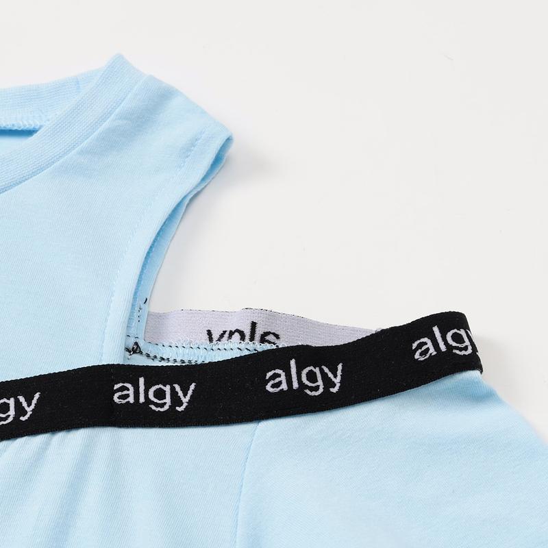 algy（アルジー） セール 子供服 カップ付き 肩あき 半袖Tシャツ