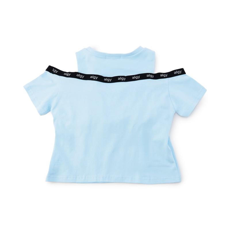 algy（アルジー） セール 子供服 カップ付き 肩あき 半袖Tシャツ