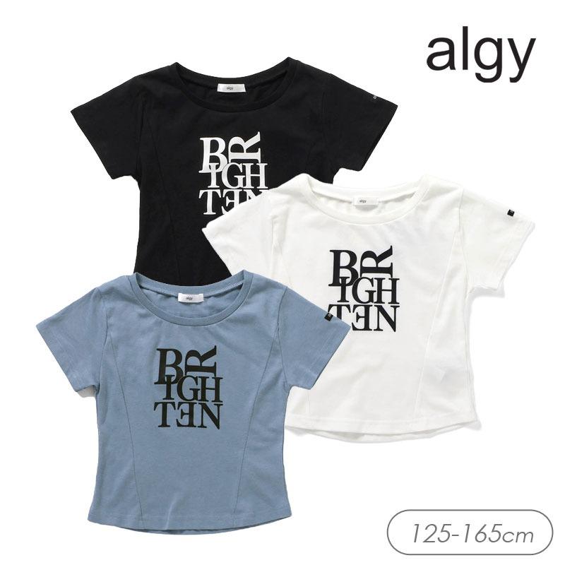 algy（アルジー） 子供服 チョーカー付きT 女の子 キッズ 半袖 Tシャツ