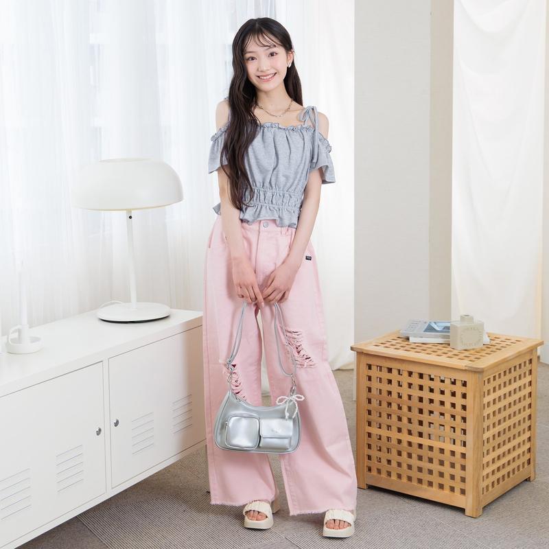 algy（アルジー） 子供服t algy カップ付き デザイン トップス キッズ