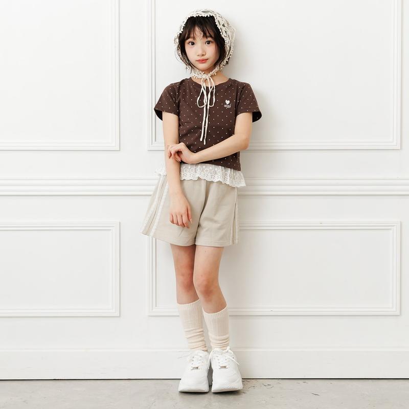 algy（アルジー） セール 子供服t ALGY puchily サイド レースライン