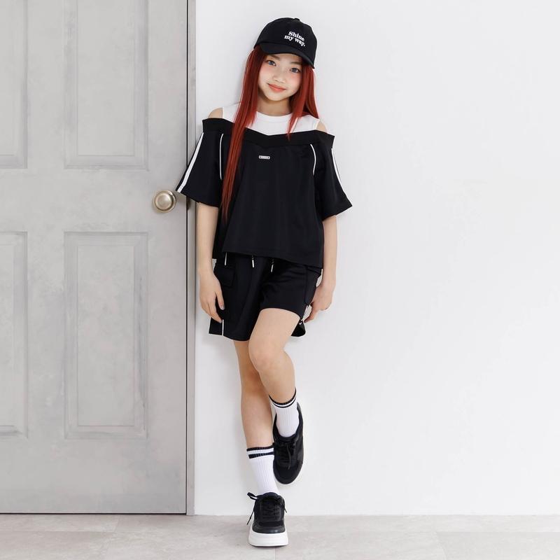 algy（アルジー） セール 子供服 パイピング配色 カットソー セット