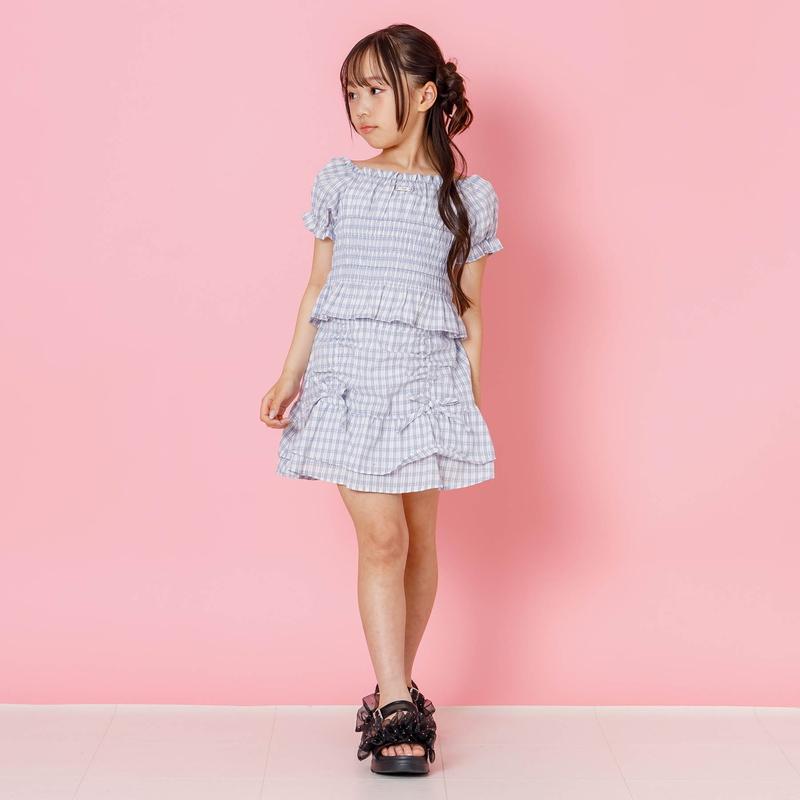 algy（アルジー） セール 子供服 2WAY チェック セット アップ キッズ