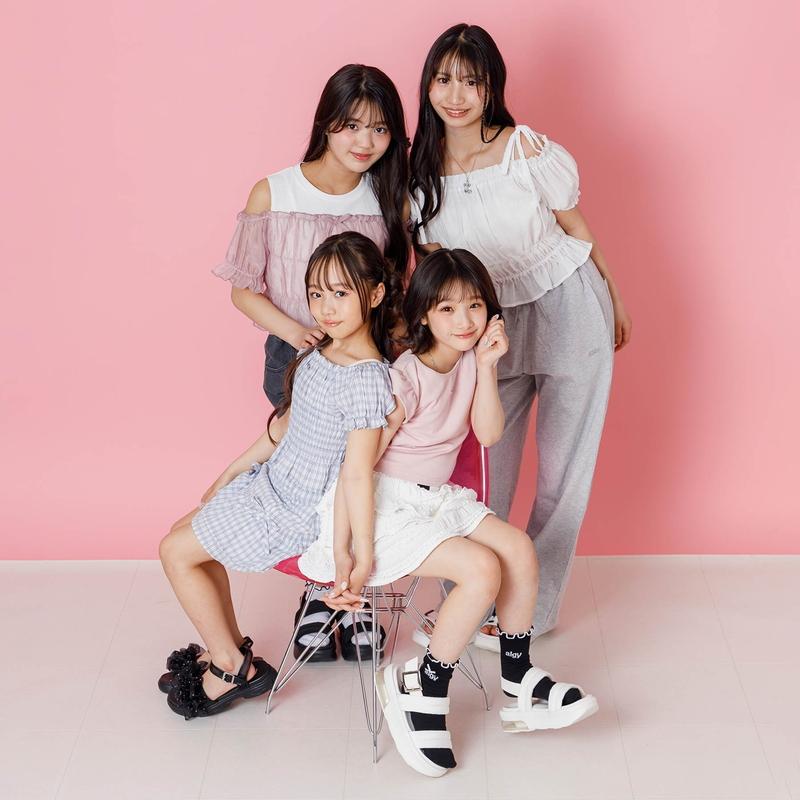 algy（アルジー） セール 子供服 2WAY チェック セット アップ キッズ