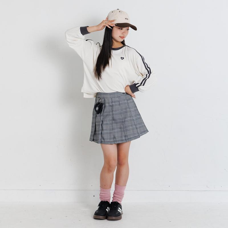 algy（アルジー） セール 子供服 チャーム付き プリーツ スカパン