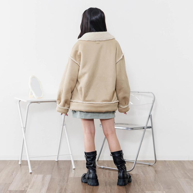 algy（アルジー） セール 子供服t algy ムートン ブルゾン キッズ