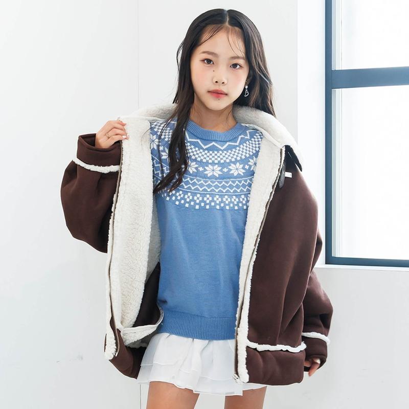 algy（アルジー） セール 子供服t algy ムートン ブルゾン キッズ