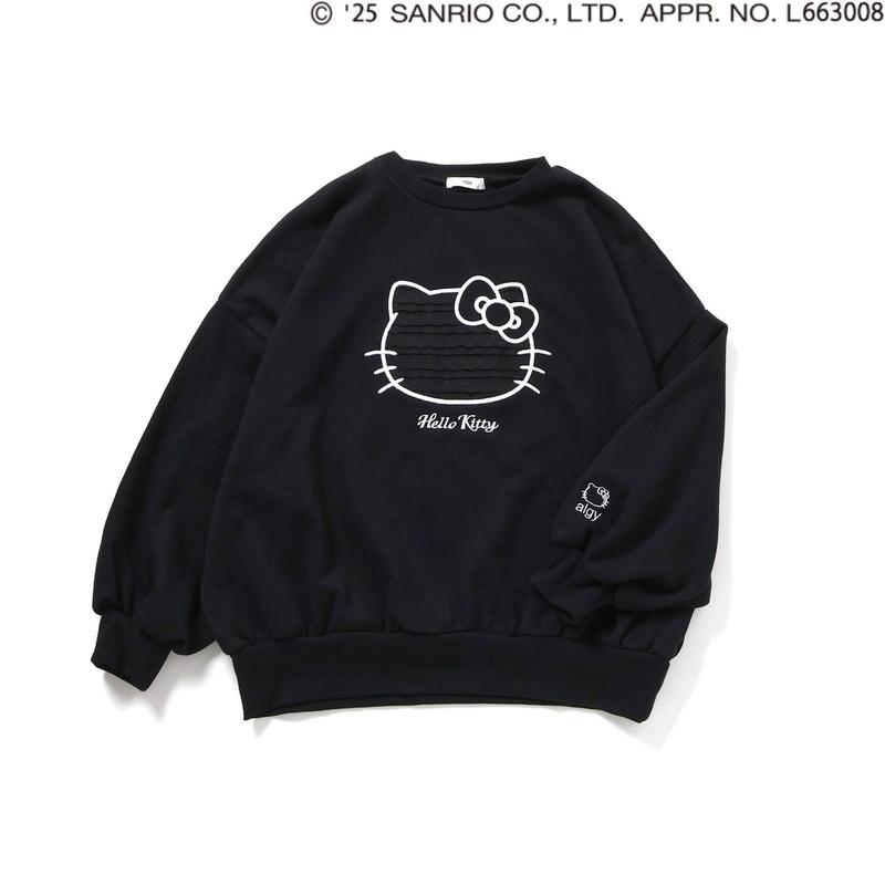 algy（アルジー） セール 2025秋冬t algy ハローキティ 裏起毛 BIG