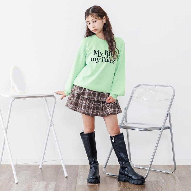algy（アルジー） セール 子供服t algy ロゴ スムース ニット トップス