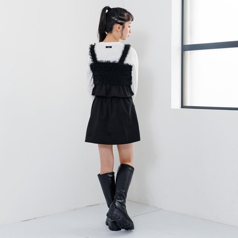 algy（アルジー） タイムセール 子供服 スエード スカパン キッズ