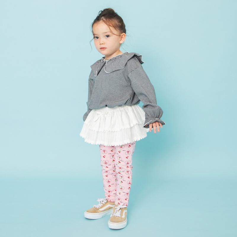 POLO zara BREEZE 秋冬服9点セット 子供服 まとめ売り 女の子 BREEZE（ブリーズ） スプリングセール 子供服 WEB限定メローフリル衿 T