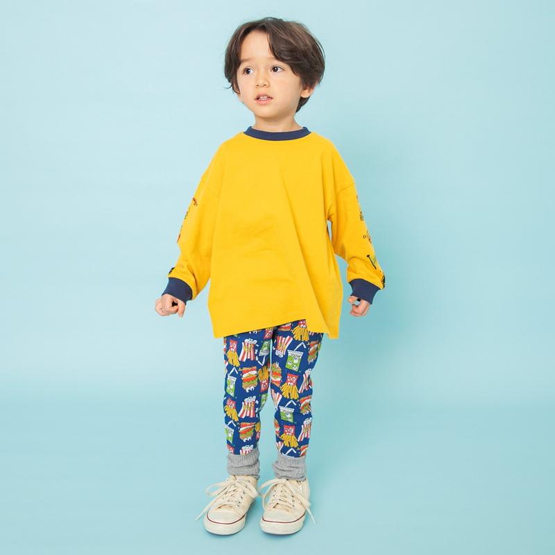 BREEZE（ブリーズ） 子供服 DAISUKI総柄 パンツ 長ズボン ロングパンツ