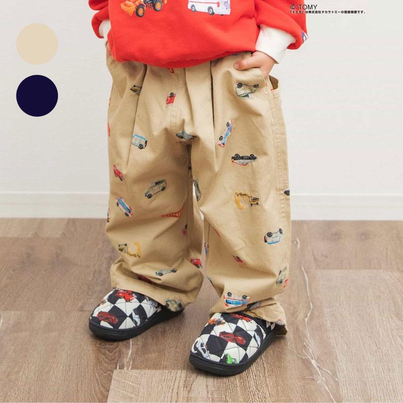BREEZE（ブリーズ） 子供服t TOMICA×BREEZE 刺繍総柄 パンツ キッズ