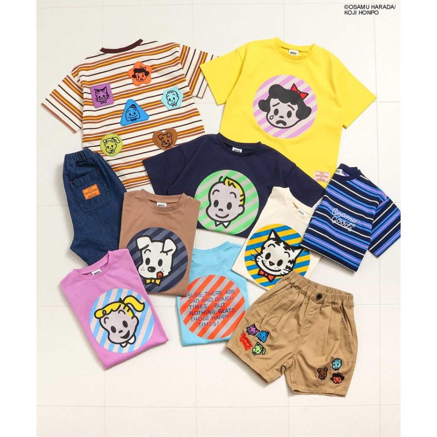 BREEZE（ブリーズ） 子供服 WEB限定 OSAMUGOODSコラボ 6柄6色 Tシャツ