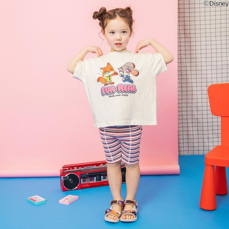 BREEZE（ブリーズ） セール 子供服 ズートピアバラエティ Tシャツ