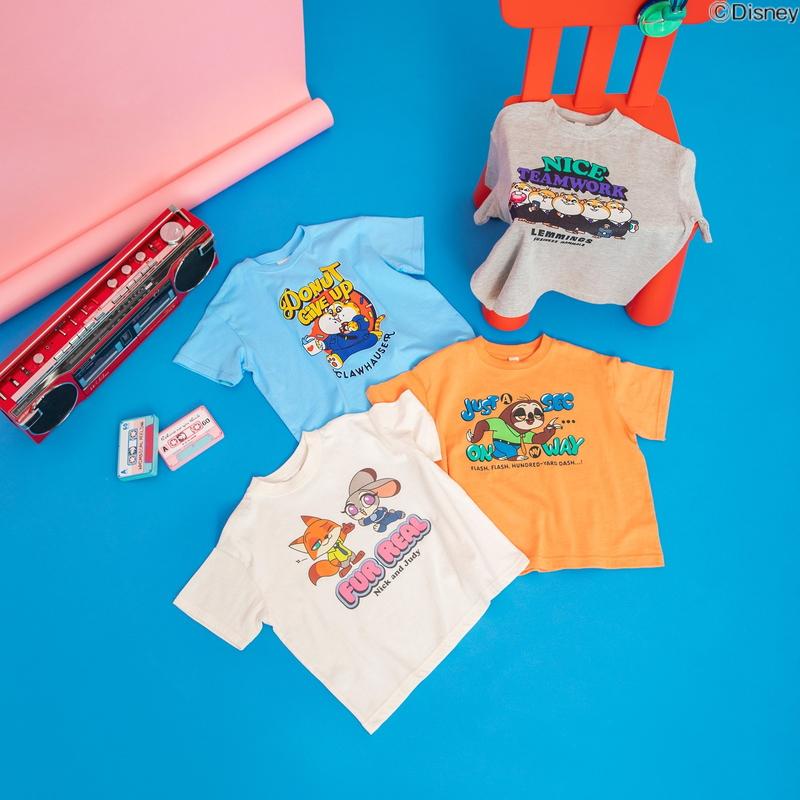 BREEZE（ブリーズ） 子供服 ズートピアバラエティ Tシャツ男の子