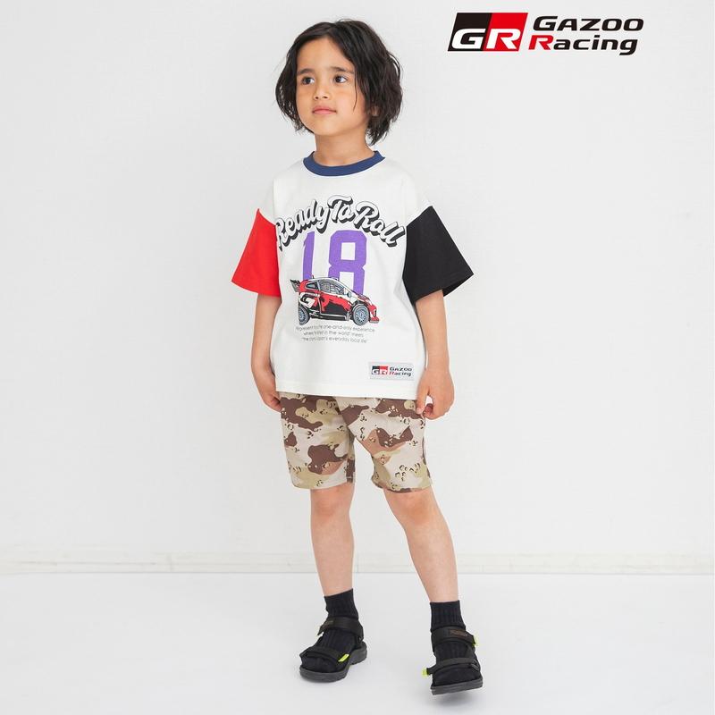 BREEZE（ブリーズ） 子供服 トヨタ GRヤリス Rally1 半袖Tシャツ男の子