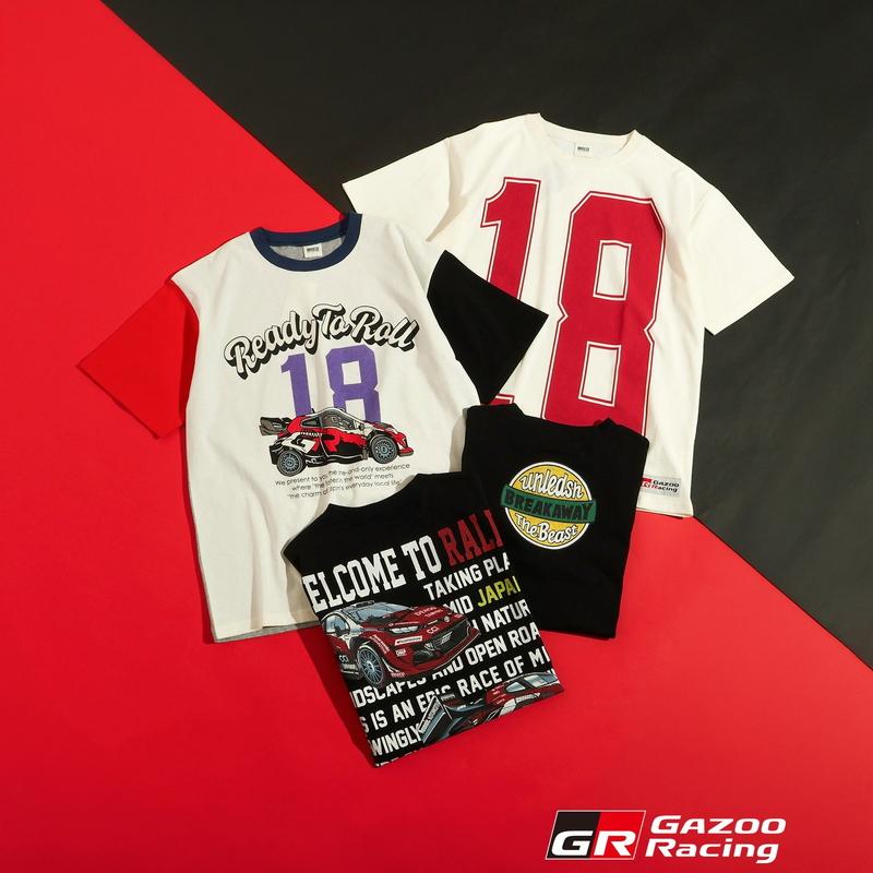 BREEZE（ブリーズ） 親子でお揃い トヨタ GRヤリス Rally1 半袖Tシャツ