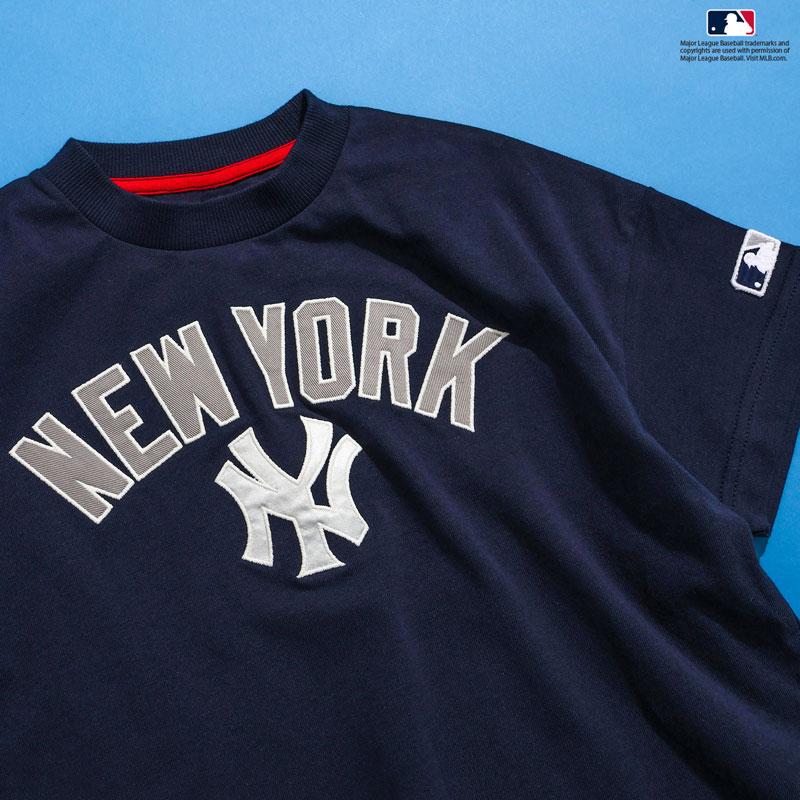 BREEZE（ブリーズ） 子供服 MLB アップリケ Tシャツ キッズ 女の子