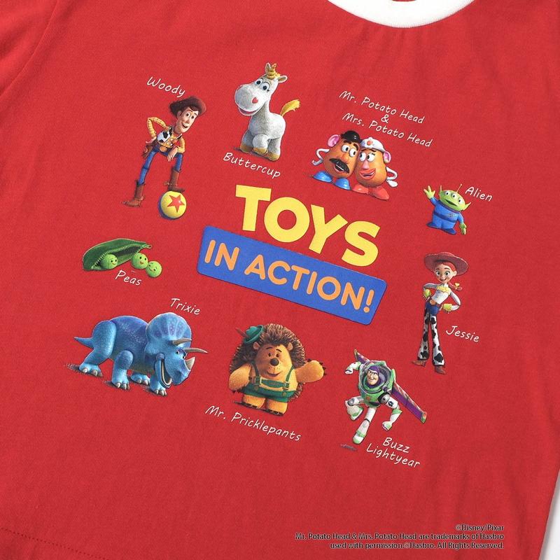 ヴィンテージ 古着　キッズ トイ・ストーリー Tシャツ 赤 BREEZE（ブリーズ） 子供服 ディズニー キャラクタートイストーリー