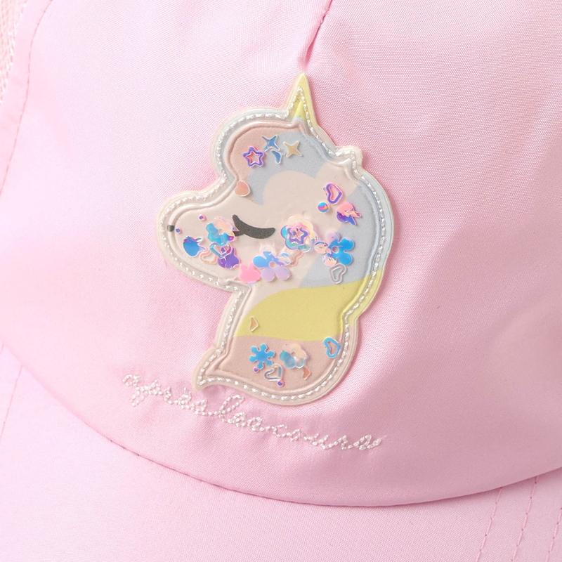 Ampersand（アンパサンド） 子供服 女の子 メッシュ キャップ 接触冷感