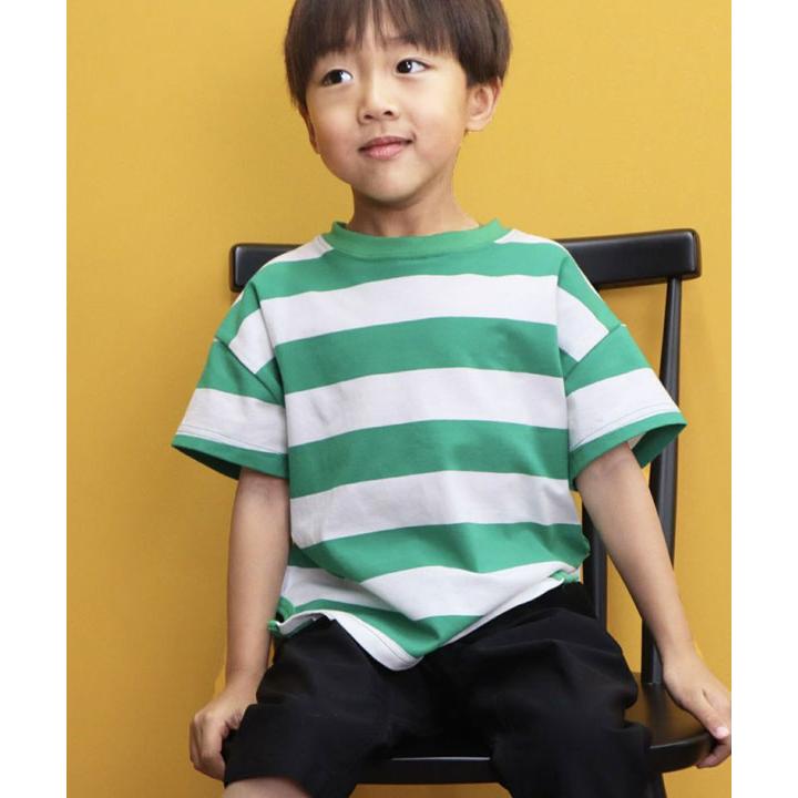 ☆【夏物売り尽くし】SHISKY/ボーダー/星/Tシャツ/夏物売り尽くし