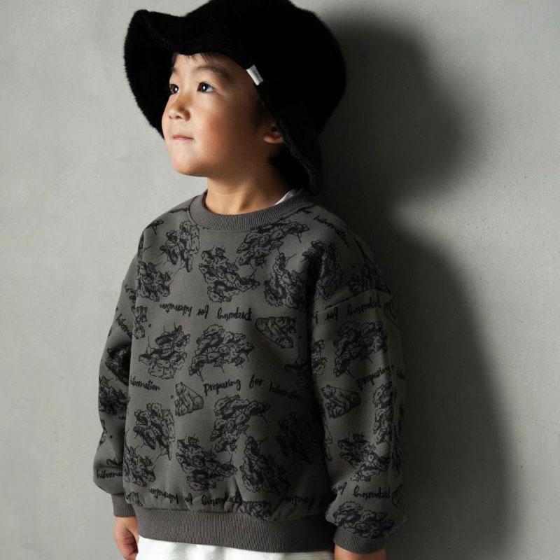 【値下げ】BURBERRY バーバリー　キッズ　トレーナー 最終値下げ BURBERRY キッズ トレーナー スウェット クマ ブラック