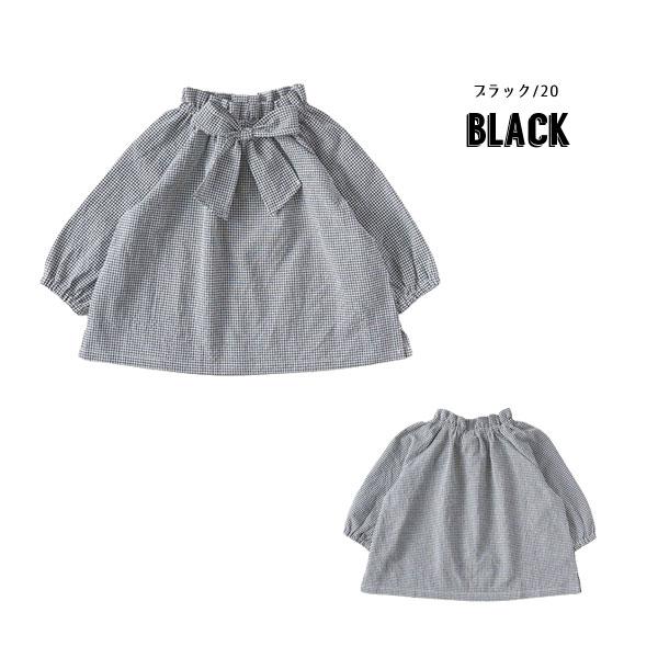 RIO（リオ） 子供服 ホイップカラー ビッグリボン ブラウス キッズ