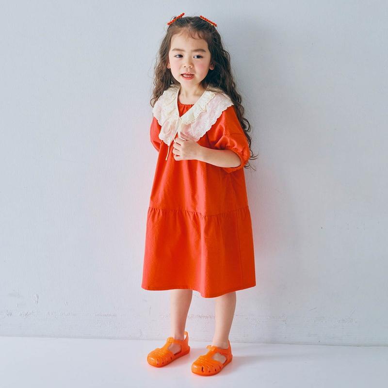 p.premier（ピードットプルミエ） セール 子供服 レースつけ衿＆メロウ