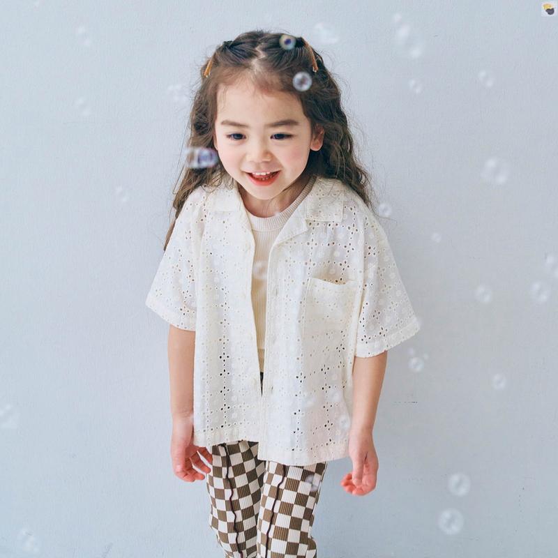 p.premier（ピードットプルミエ） セール 子供服 アイレットレース