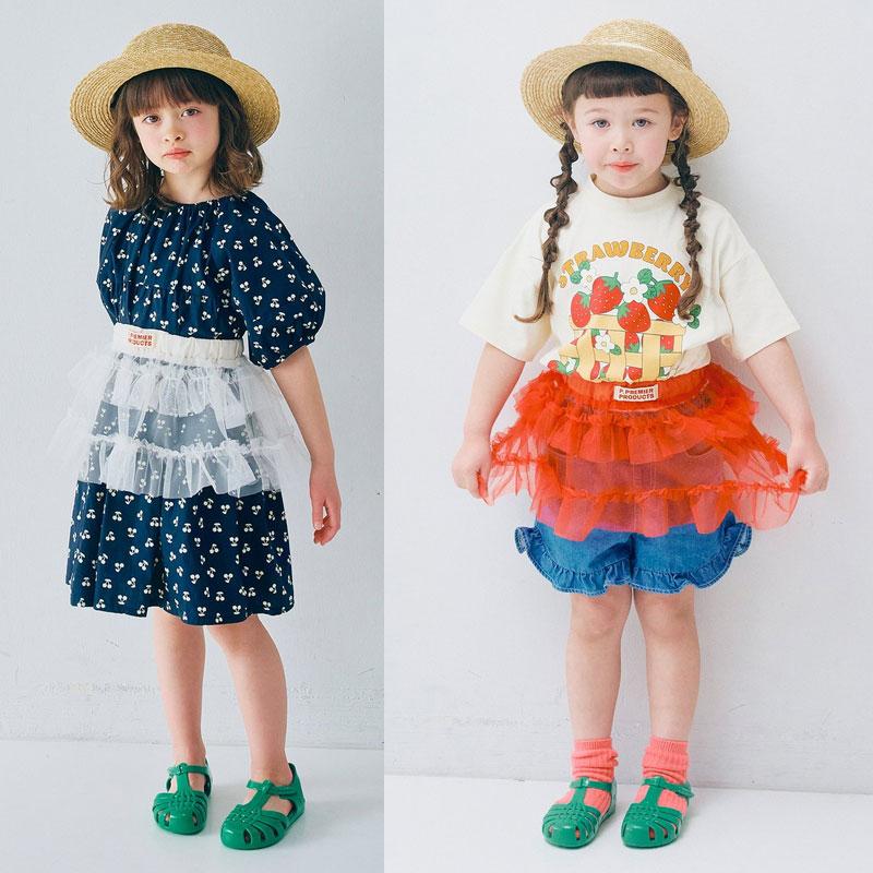 p.premier（ピードットプルミエ） 子供服 チュール 3WAY オーバー