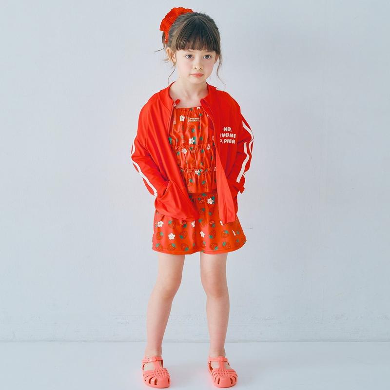 p.premier（ピードットプルミエ） セール 子供服 袖ライン ジップ