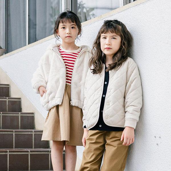 RIO（リオ） 子供服t RIO なめらか ファー フード ブルゾン 女の子